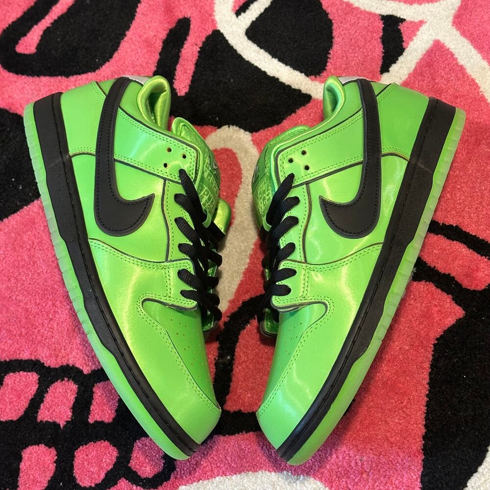 Nike SB Dunk Low The Powerpuff Girls Buttercup – Size 11 – Brand New